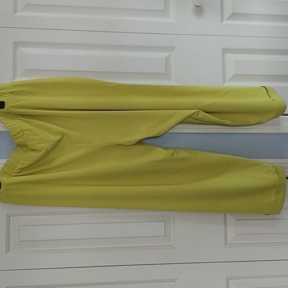 Antthony Originals Olive Green Elastic Wasit Knit Pants with Cuffs sz 3X - Picture 5 of 9
